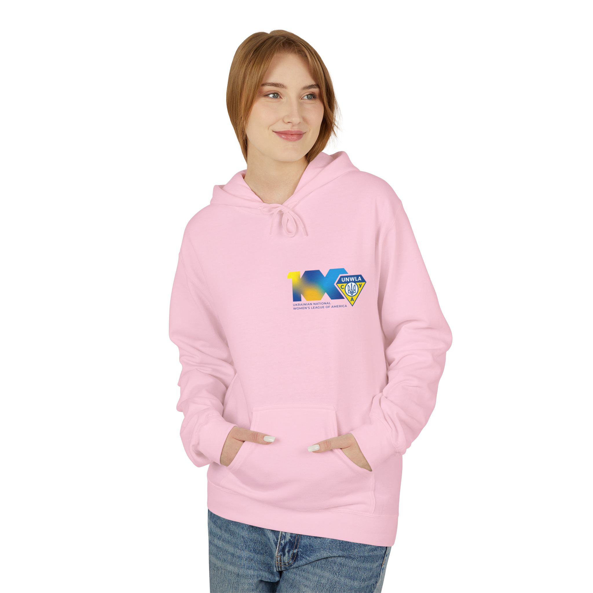 UNWLA Centennial Unisex Softstyle Fleece Hoodie - Image 38
