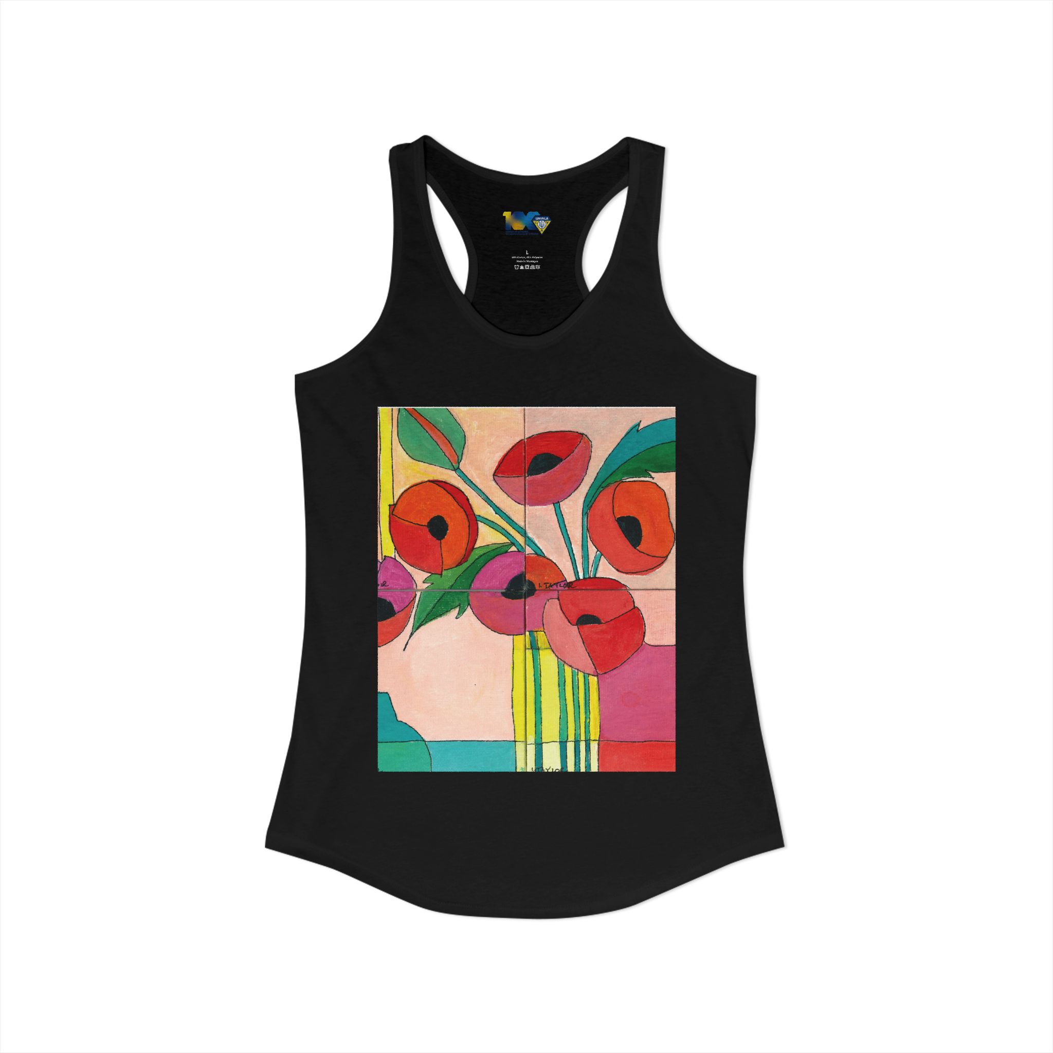 Bright Poppies tank top - Image 5