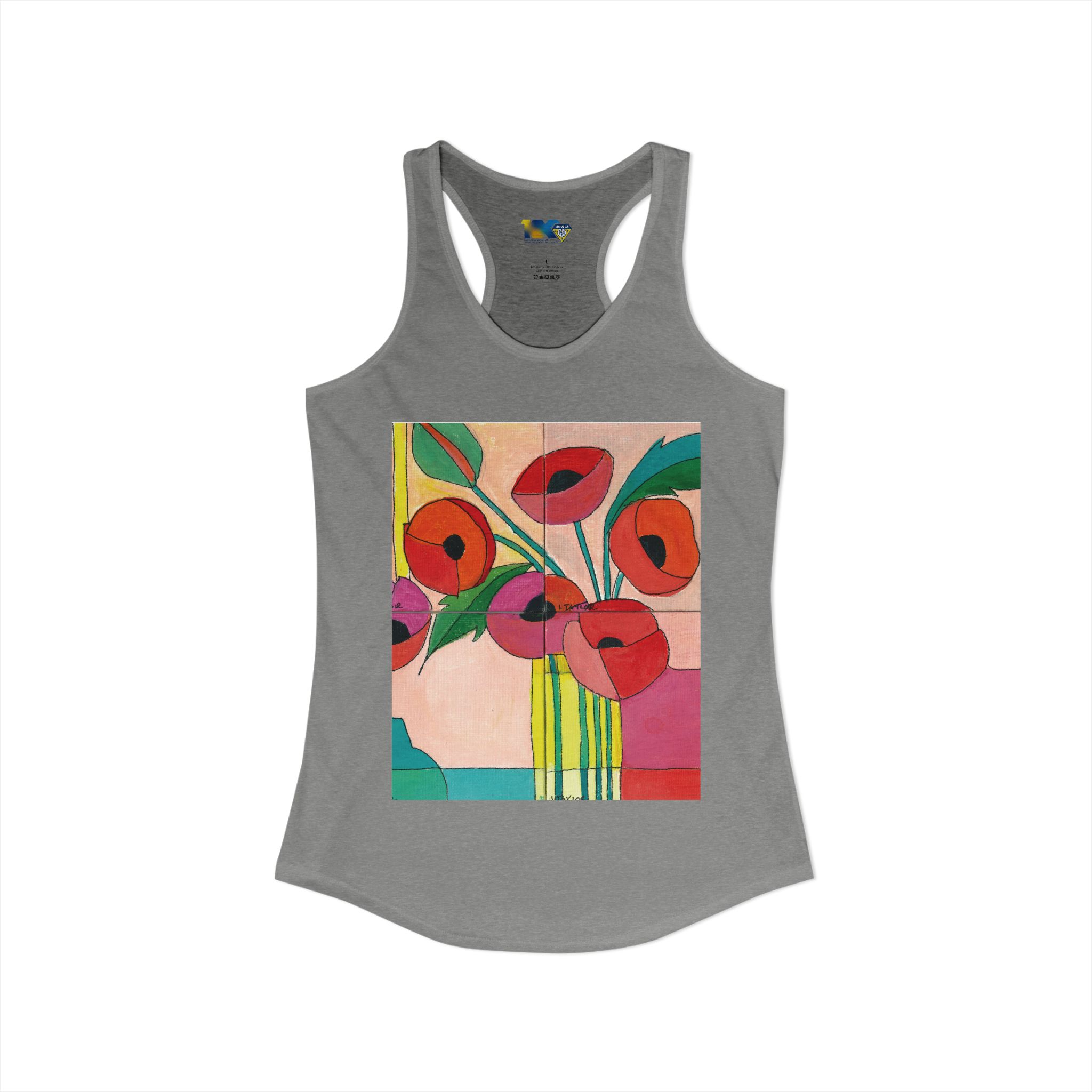 Bright Poppies tank top - Image 8