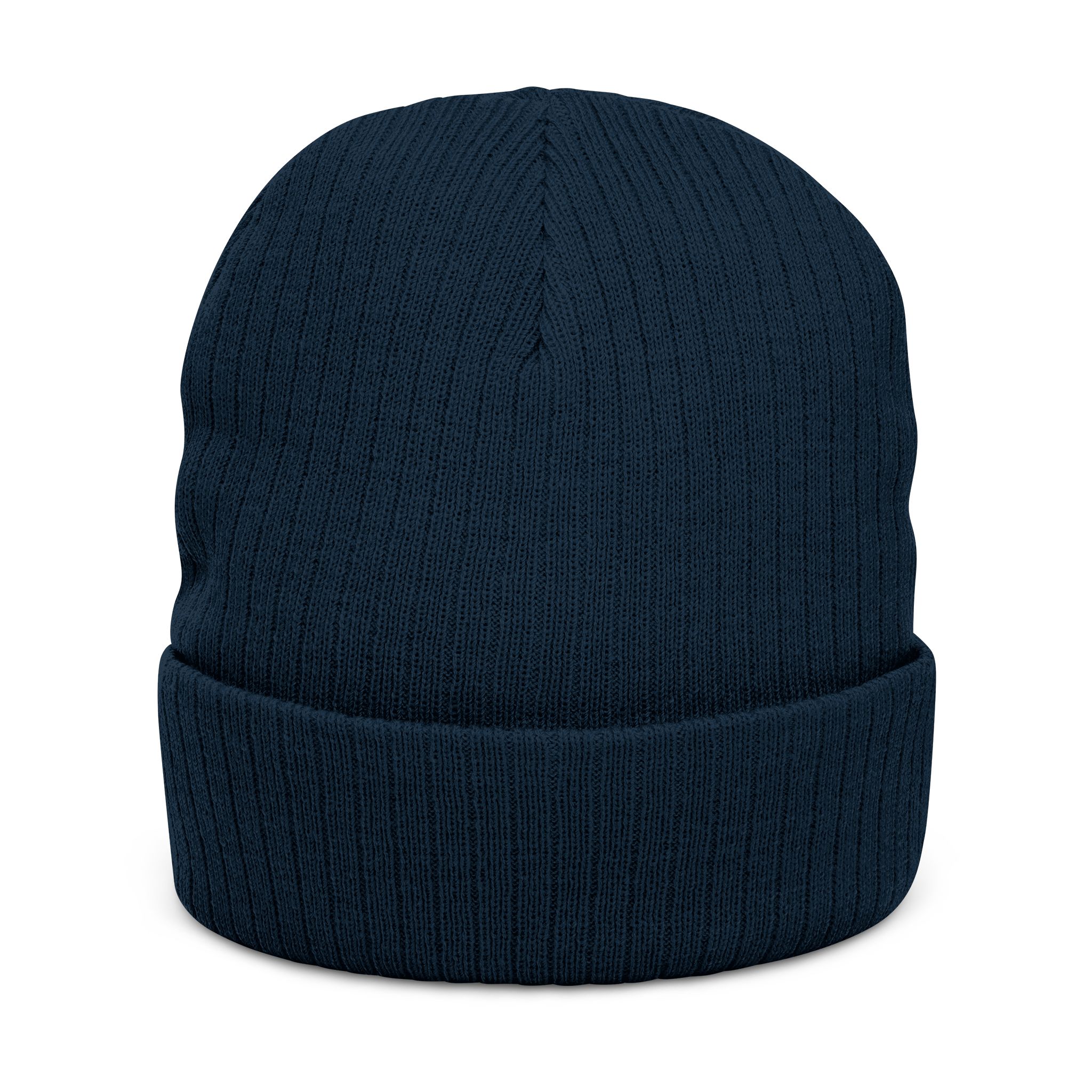 Tryzub Ribbed Knit Beanie (Embroidery) - Image 6