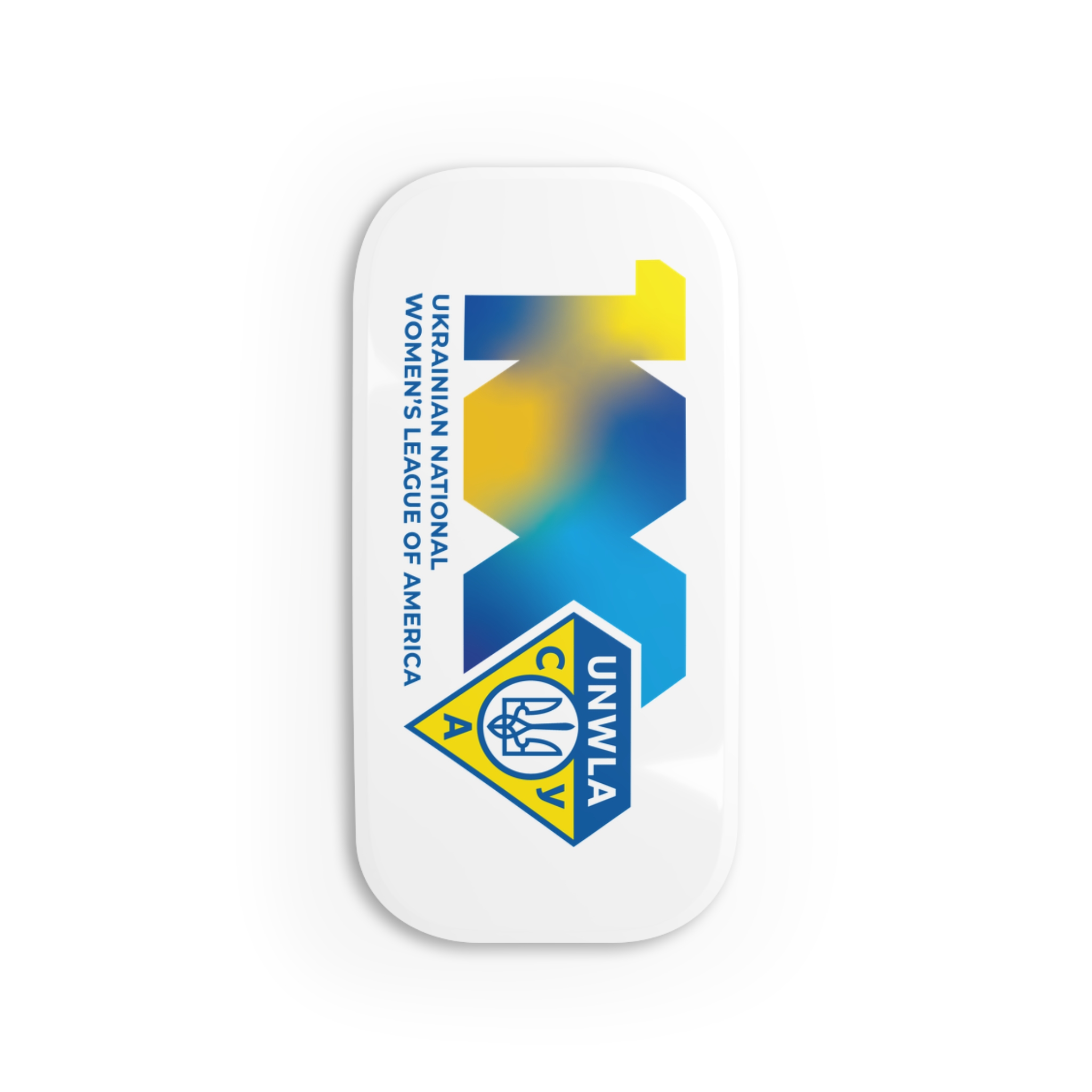 UNWLA Centennial Phone Click-On Grip