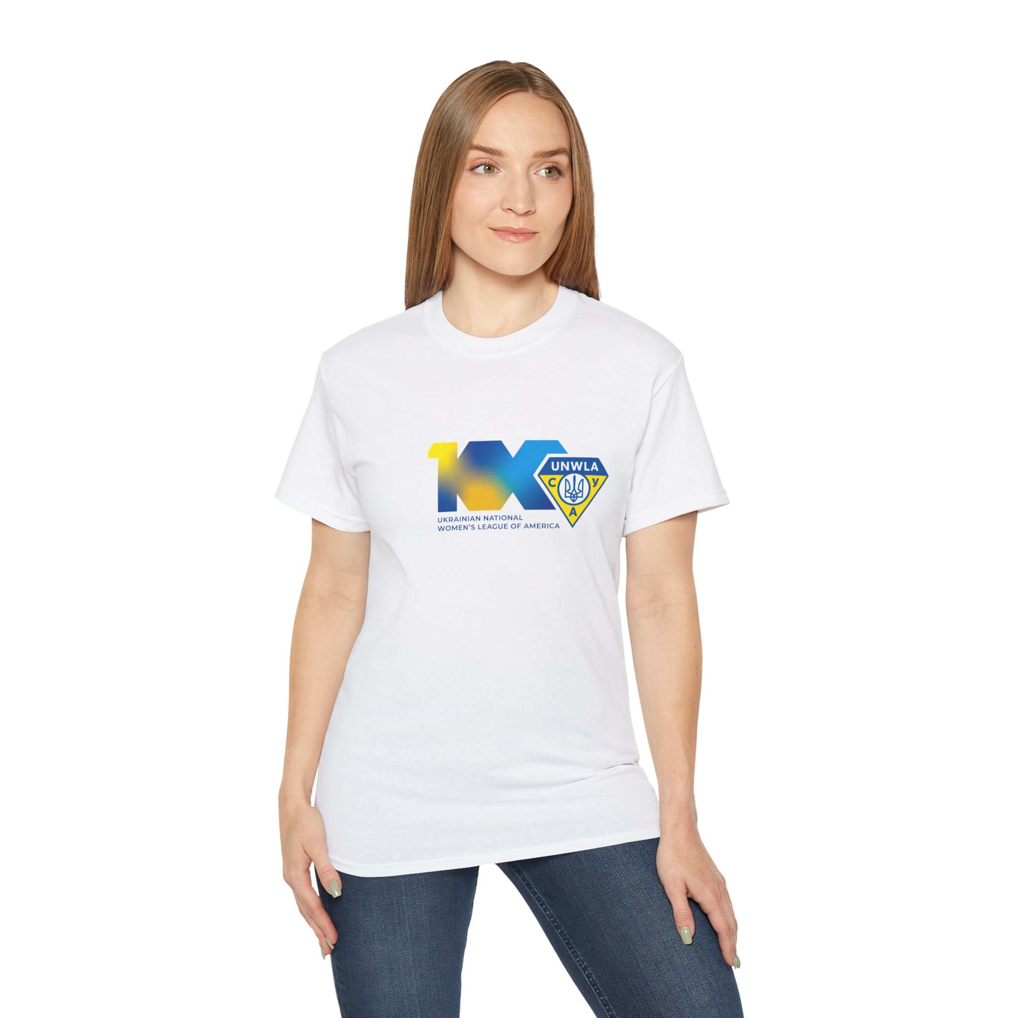 UNWLA Centennial Ultra Cotton Tee - Image 2