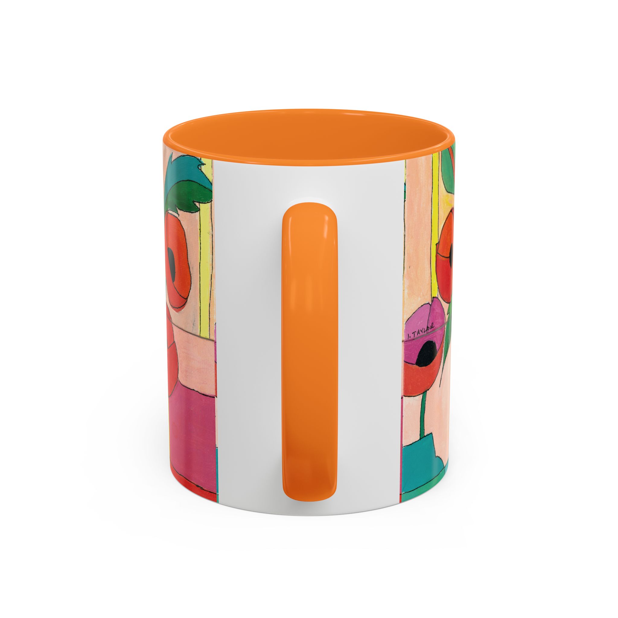 Bright Poppies Colorful Mugs (11oz) - Image 6