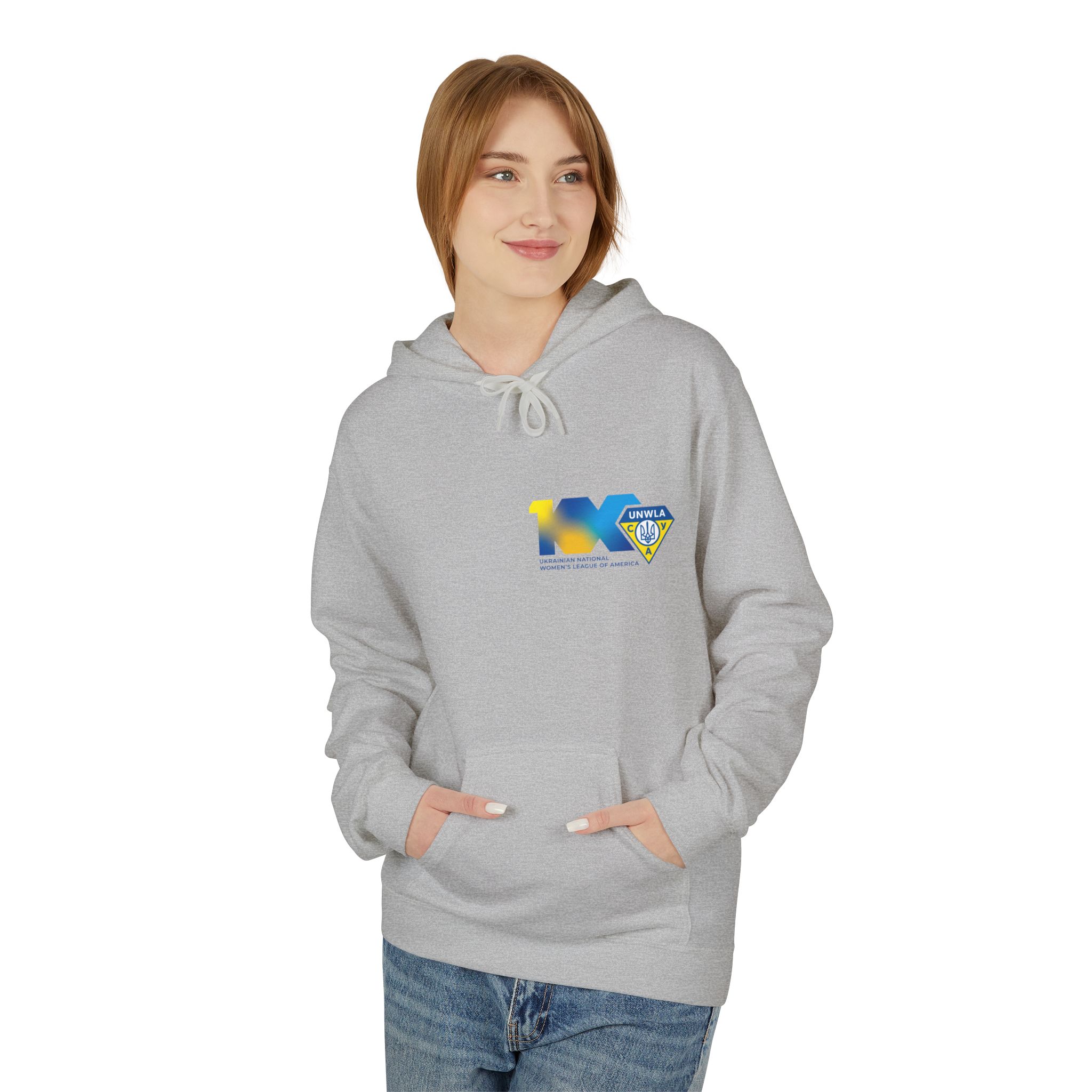 UNWLA Centennial Unisex Softstyle Fleece Hoodie - Image 18